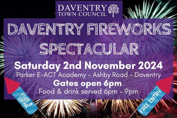 Daventry Fireworks Spectacular Set to Return