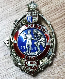 Pendant from the Chain of Office worn by the Mayor of Daventry