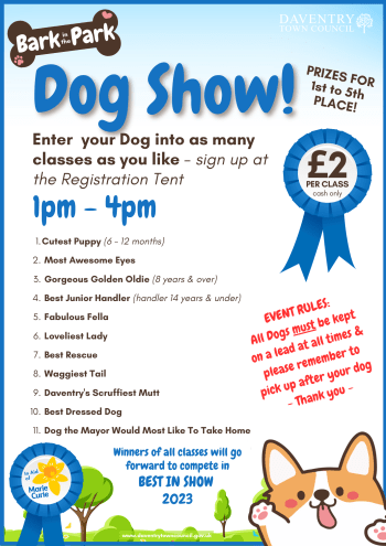 dog show poster